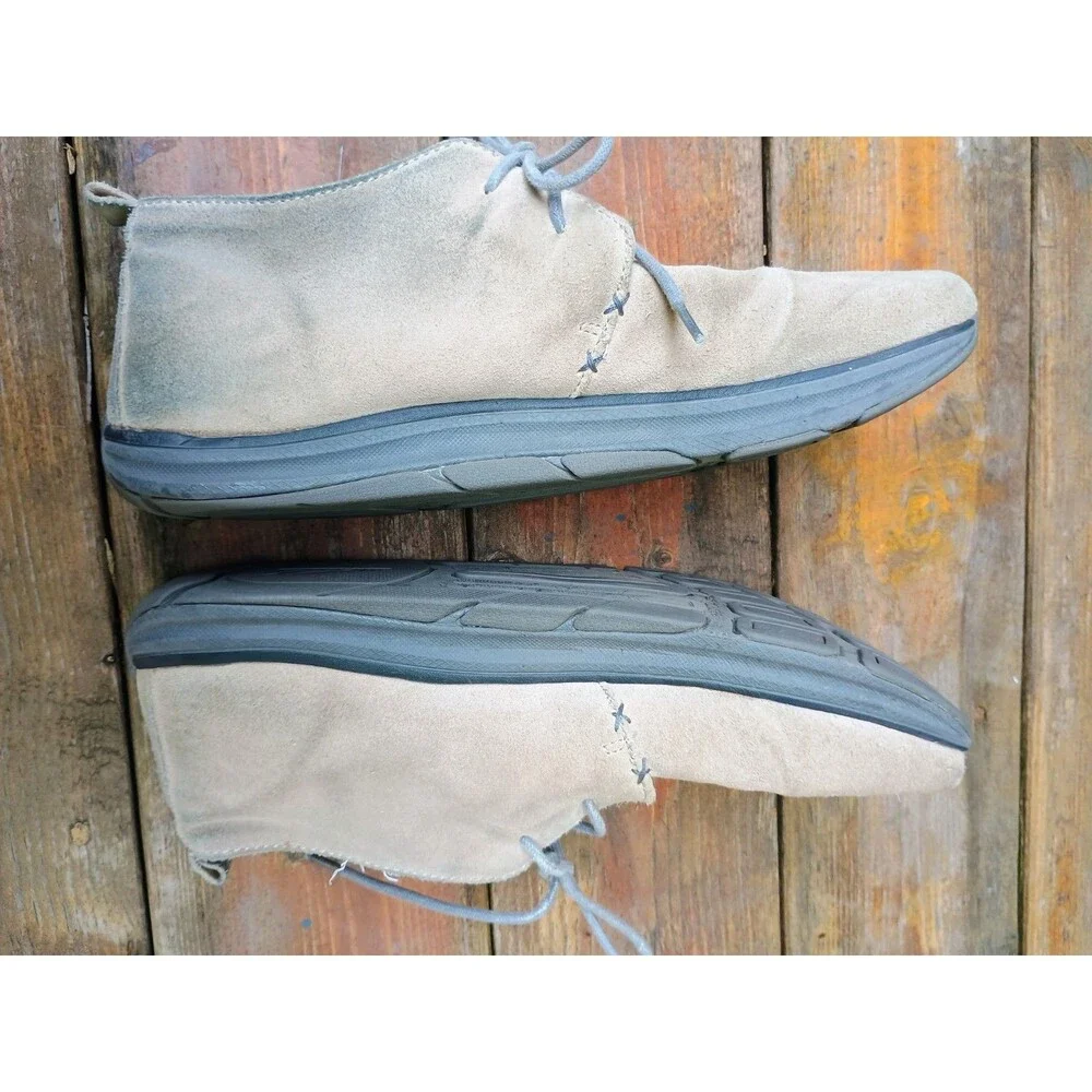 Altra Natural Run Desert Chukka Boots Shoes Mens Size 11.5 - Tan Taupe Suede